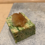 鮨 由う - ・あおさのりの玉子焼き