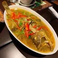 中国四川酒家 蔓山 - ⑦酸栗魚(黄ハタの漬物スープ煮込み)
