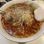とんぼ庵 - ゴマ辛麺（¥850）