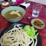 手打ちうどん ムサシ - テーブル上のもの全て写し込んでみたｗｗ