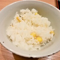 日本料理 花むさし - 玉蜀黍御飯