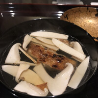 日本料理 晴山 - 甘鯛と松茸のお吸いもの