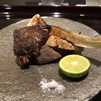 日本料理 晴山 - 佐賀牛のシャトーブリアン、松茸