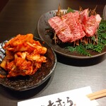 Yakiniku Tamura - 白菜キムチ&特選和牛ハラミ
