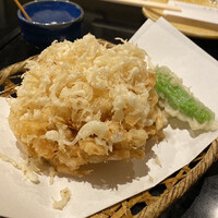 日本橋 やぶ久 - かき揚げ