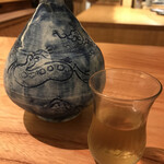 魚菜料理 縄屋 - 純米酒コウノトリラベル