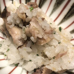 温石 - 秋刀魚ご飯です