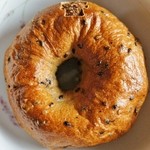 桟歩道 - 「ごまベーグル」\180です