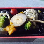 柿安 - 豆腐ハンバーグとお野菜たっぷり重