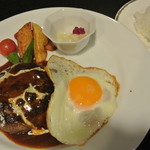 石垣牛鉄板焼＆BAR 月桃庵 - 石垣牛ハンバーグセット