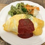 MR cafe - オムライスランチ税込850円
