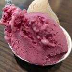 プレマルシェ・ジェラテリア - ビーツと甘酒の赤いマリアージュ