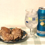 幸楽苑のからあげ家 - 幸楽苑のからあげで99.99（フォーナイン）をゴクゴク！