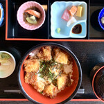 お食事処 八兆 - 味噌カツ丼