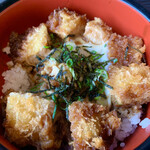 お食事処 八兆 - 味噌カツ丼　100g