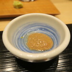 鮨 山浦 - 秋刀魚ワタ