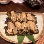 三陸居酒屋きりや - 山田産カキの昆布焼き