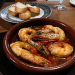 Oyster Bar MABUI - 赤海老のアヒージョ