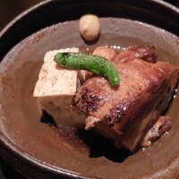 日本料理 楮山 - ラフテー(角煮)