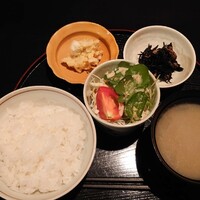 日本料理 楮山 - ご飯セット