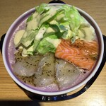 Nogami - 鮮魚のカルパチョ　この日はスズキと生サーモン
