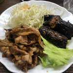 居喰処 光 - 2020/10/11
      ナスみそ、豚焼肉炒め 500円
      味噌おでん、シジミ味噌汁