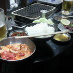 空 - ベチョベチョの白ご飯　これってたまたま？2009年4月4日、20:38:22撮影