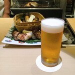 Ginza Yuina - ビールも進んじゃう！