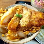 Fujiya Shokudou - かつ丼 グリーンピース久しぶりに見たなd=(^o^)=b