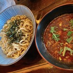 麺屋 やま昇 - 辛つけめん（ピリ辛）