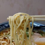 日の出食堂 - 加藤ラーメン謹製 低加水率ホワイト麺