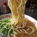 あらかわ食堂 - 麺の太さ