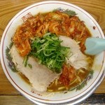 ちゃあしゅうめん ゆうらい - キムチラーメン＠2011年2月