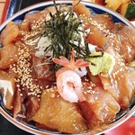 氷見 魚市場食堂 - 氷見海鮮漬丼