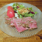 La planche - 鹿児島県産牛肩ロース肉のサラダ仕立て