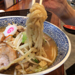 麺&カフェ コイコイ - 味噌らーめん　太麺