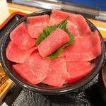 Katsuura Gyokou Nigiwai Ichiba - 天然本マグロ赤身丼