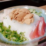 Izakaya Kurogane - ウニ丼ならぬ？特別丼w