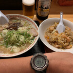 マッペ - チャーシュー麺＋ミニ海老チャーハン