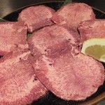 お肉の一心 - 牛タンもと（1200円）