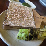 うなぎ亭 友栄 - 【再訪３】白焼きの薬味３種