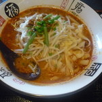 Shisen Ryouri Fukuraku - マーラー刀削麺。750円。
