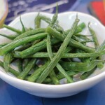 陸奥 こむらさき - いんげん豆の煮もの