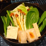 瀬里奈 - しゃぶしゃぶのお野菜です。