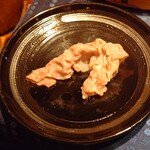 瀬里奈 - 　しゃぶしゃぶのスープで調理した特選牛サーロインのしゃぶしゃぶ肉です。