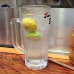 やきとり 正や - すだちチューハイ