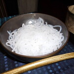 瀬里奈 - しゃぶしゃぶのくずきりです。