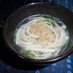 瀬里奈 - 〆のうどんです。