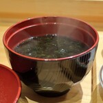 寿司処 あさひ奈 - あおさ汁