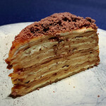 abysse - 和栗
      クレープ、林檎、胡桃